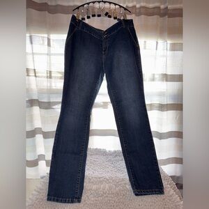 d. jeans Dark Blue Straight Leg Denim
